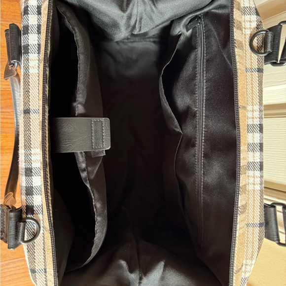 Beis mini weekender in plaid - Picture 3 of 4